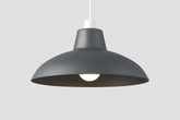 Retro Black Metal Ceiling Pendant Light Shade Easy Fit